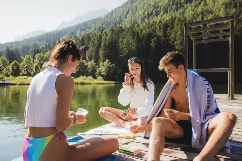 25 Ferienhaus Sonnenhang Sommer See