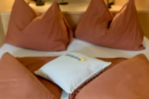 13 Ferienhaus Sonnenhang Apartment Zunig Bett
